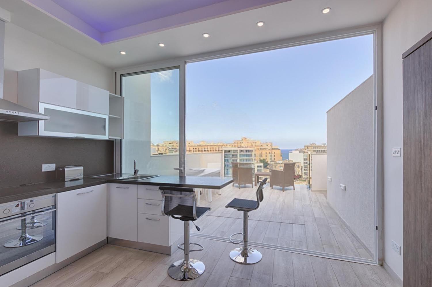 The Penthouse Appartement San Ġiljan Buitenkant foto